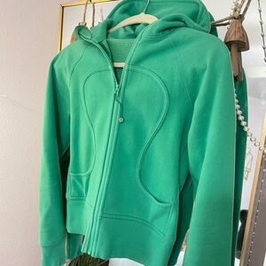 Green Hoodie Jacket